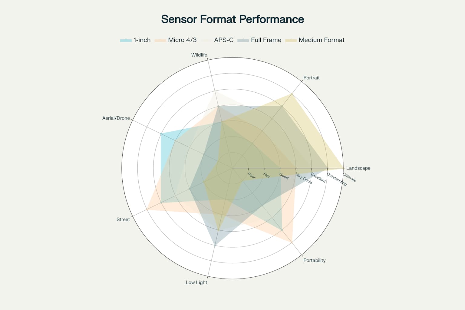 Best-Fit Applications Analysis by Sensor Format